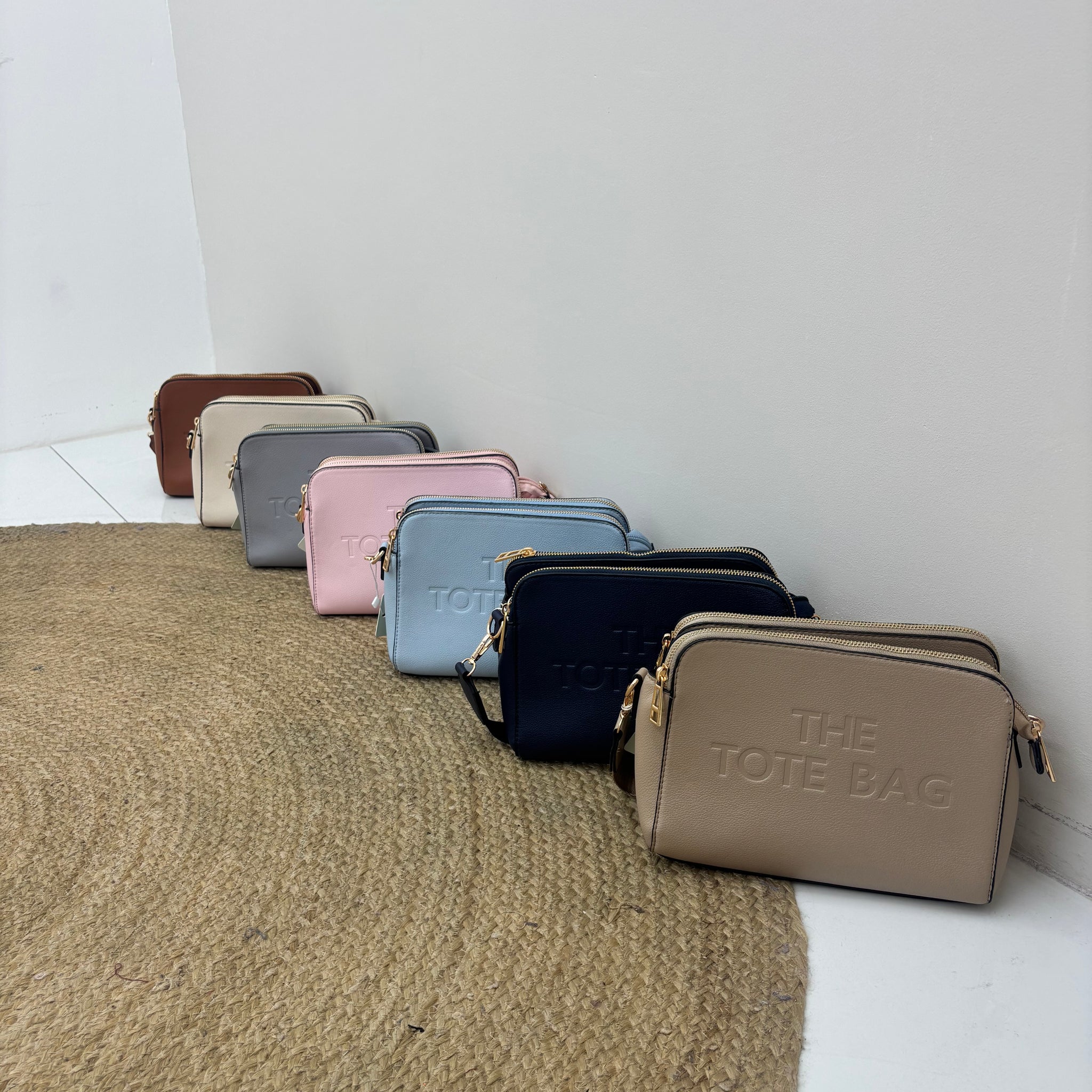 TTB Double Zip Strap Body Bag