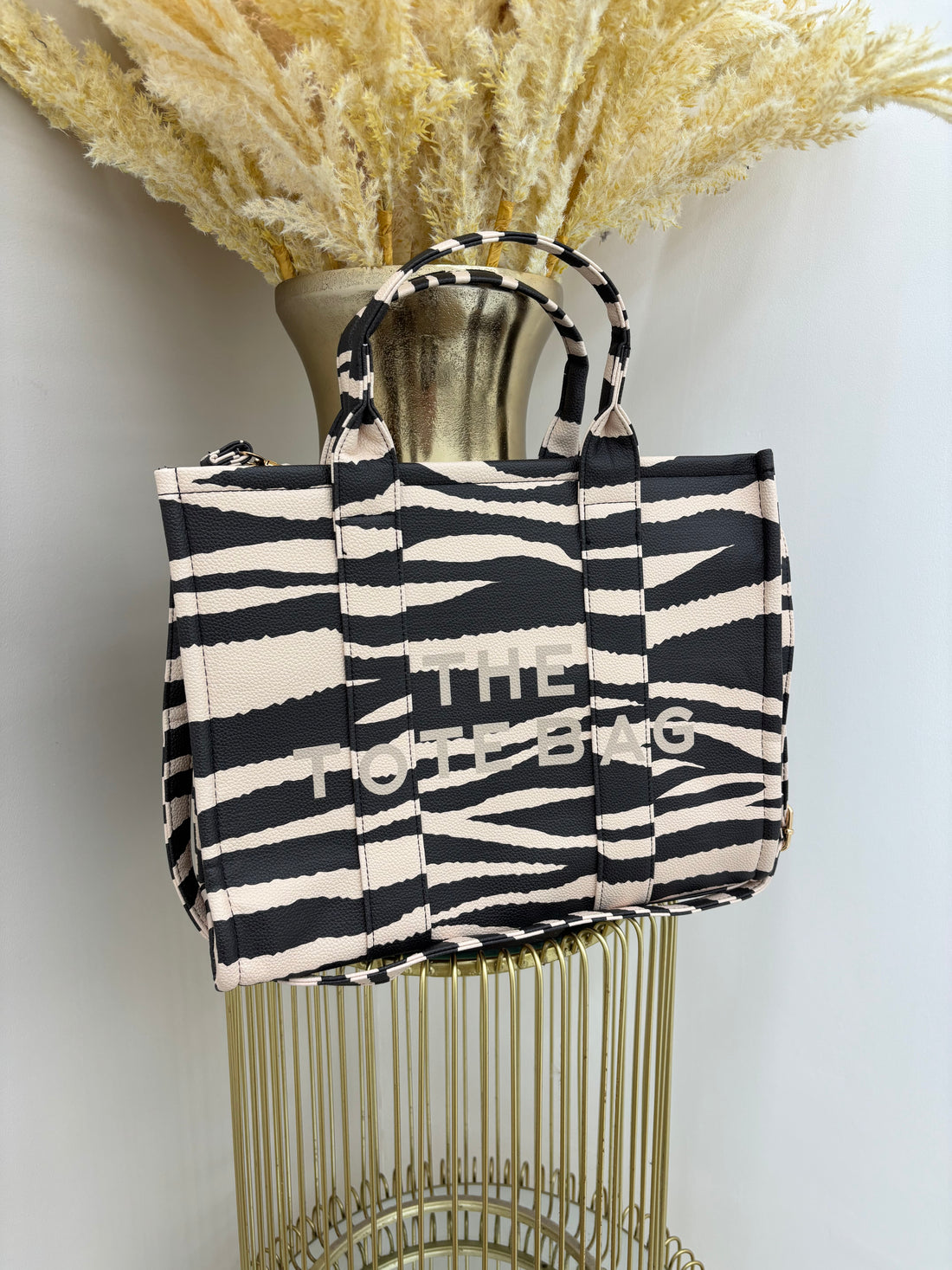 Animal Print Medium Tote Bag