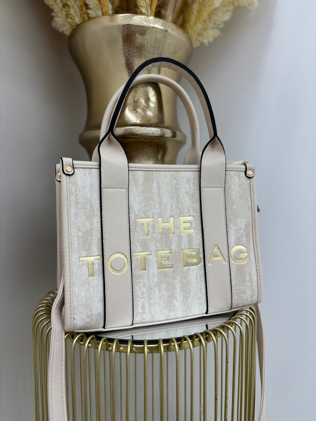 Small Marble Affect TTB Writing Tote Bag