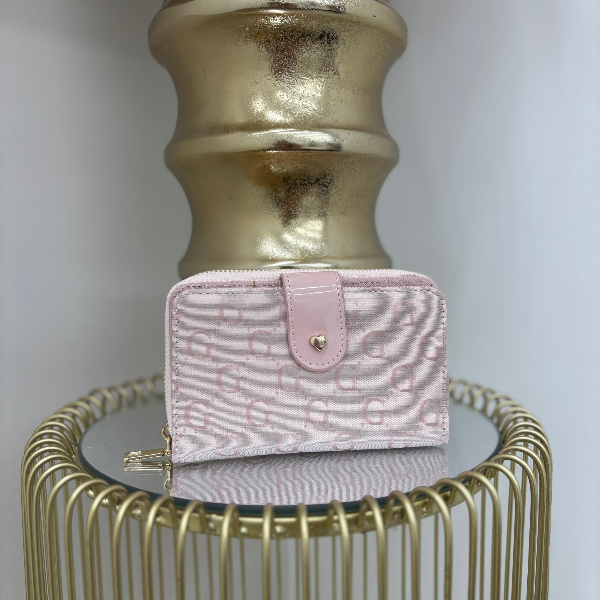 G Mini Purse with Gold Detailing
