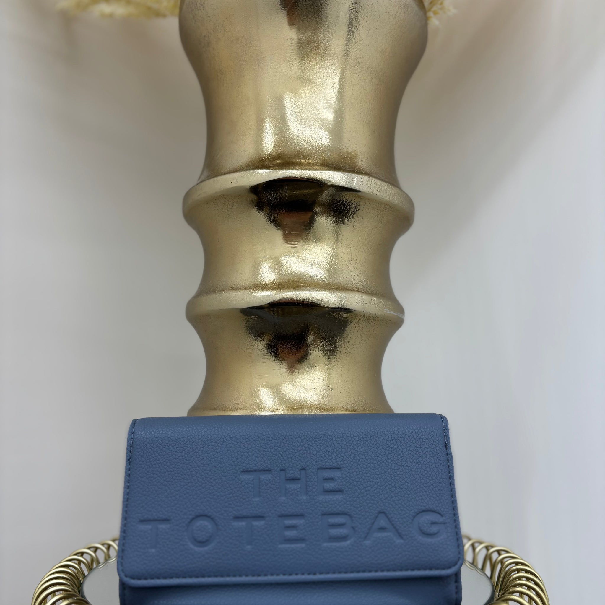 TTB writing large purse with gold hardware