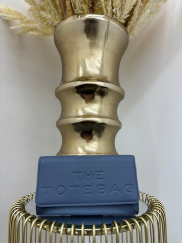 TTB writing large purse with gold hardware