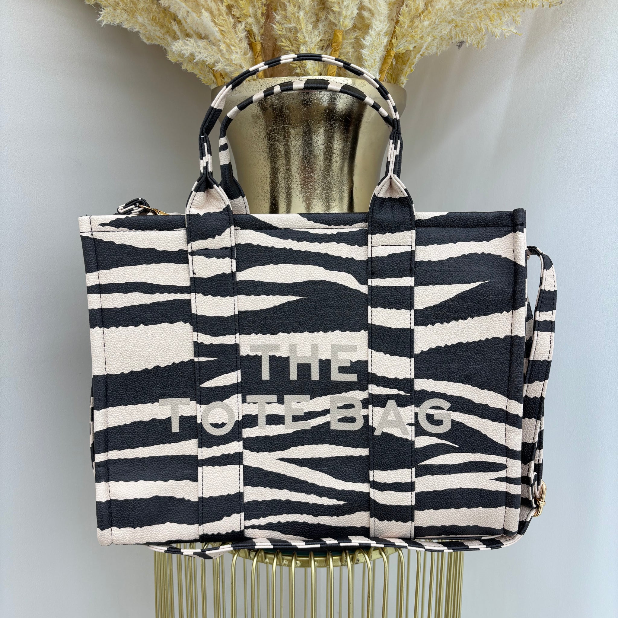 Animal Print Medium Tote Bag
