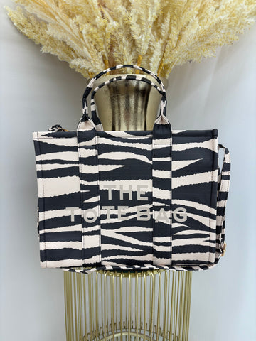 Animal Print Medium Tote Bag