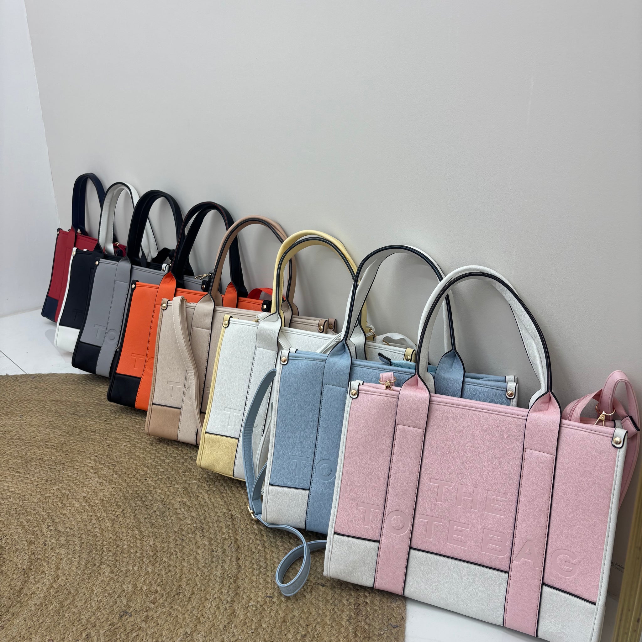 TTB Medium Two Tone Tote Bag