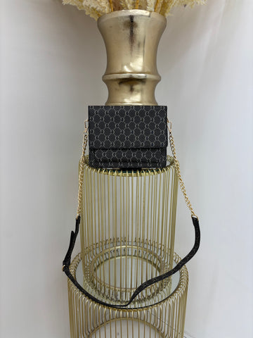 G Body Bag with Gold Strap