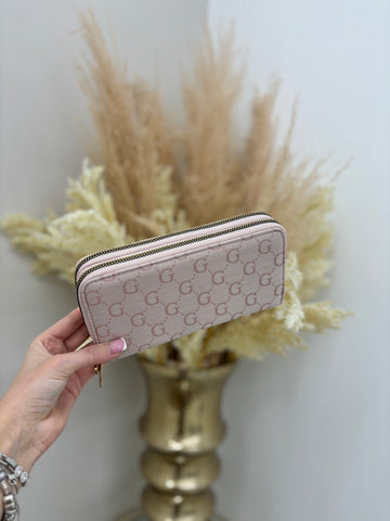 G Big Purse with Gold Detailing