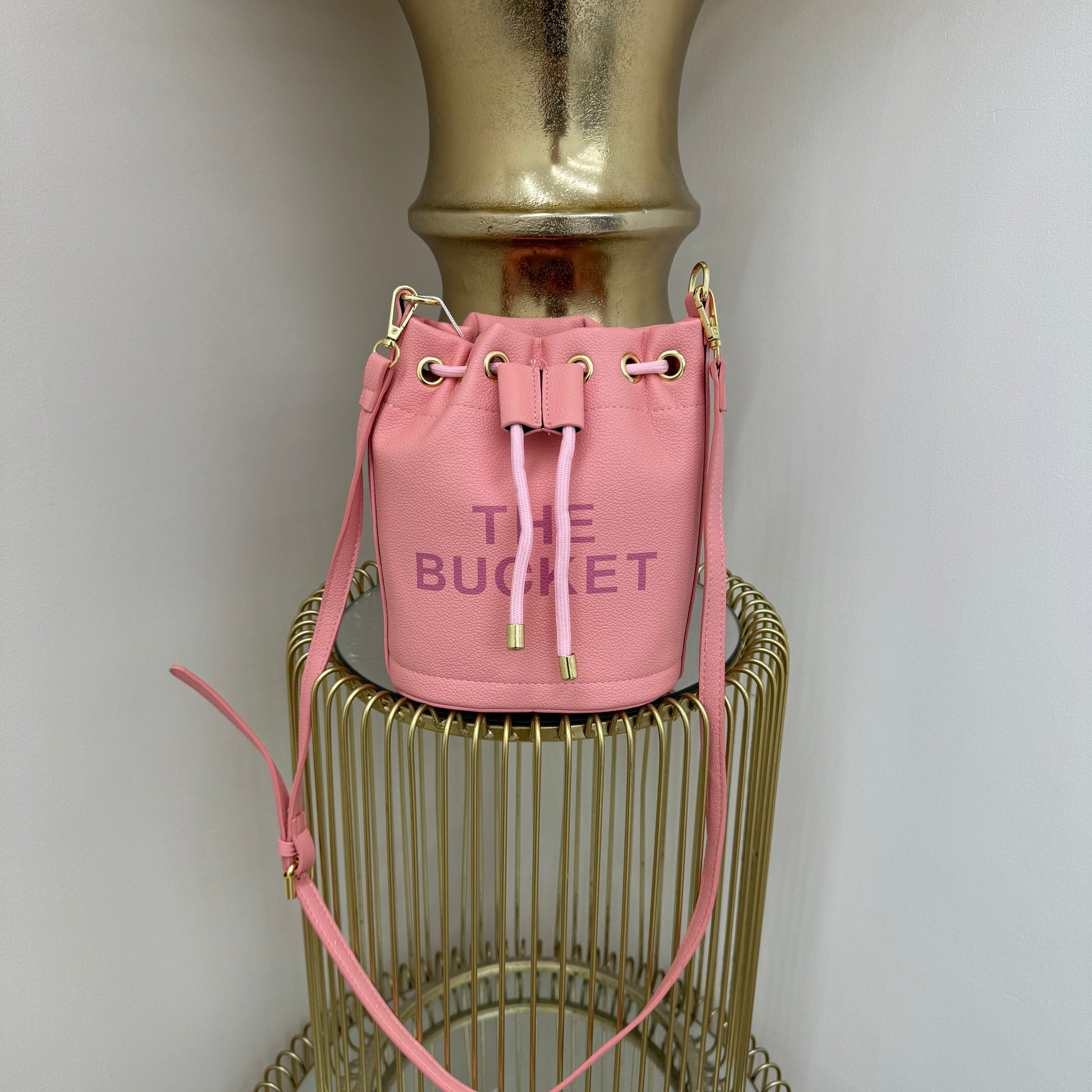BUCKET mini bucket cross body bag