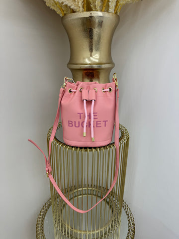 BUCKET mini bucket cross body bag