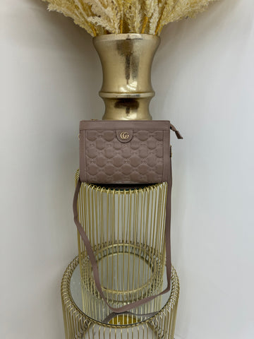 GGG embossed cross body bag